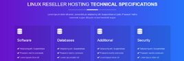 hosting business templates