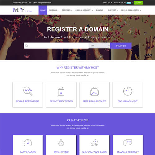 whmcs seo-friendly themes
