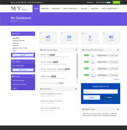 web hosting platform templates