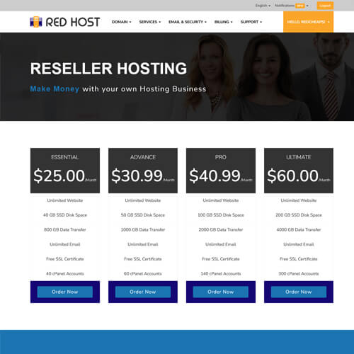 bootstrap whmcs templates