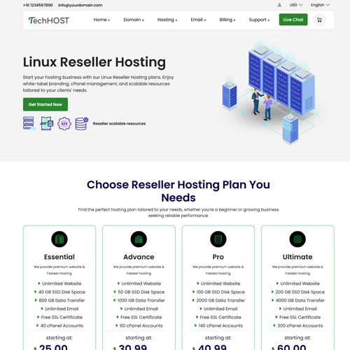 responsive whmcs themes