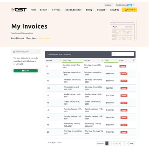 whmcs client management
