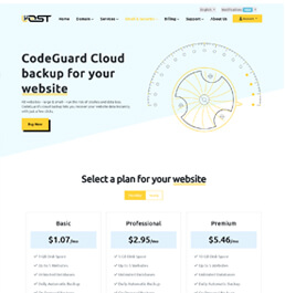 web hosting platform templates