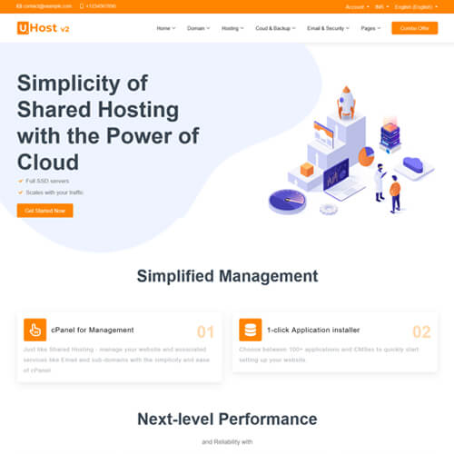 premium whmcs templates