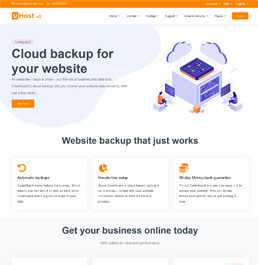 web hosting platform templates