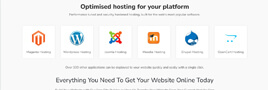 hosting business templates