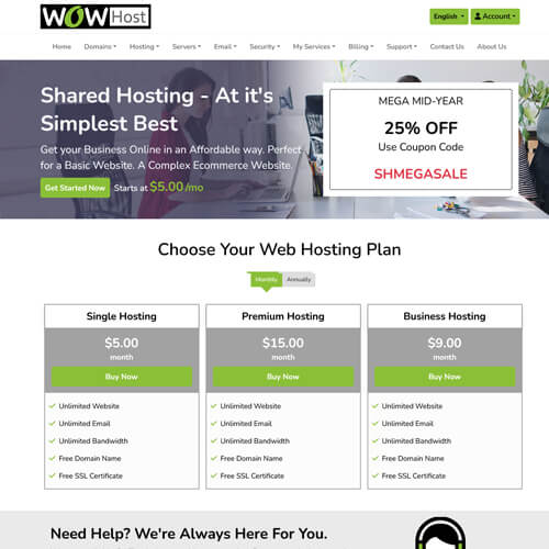 responsive whmcs themes