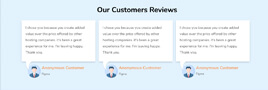 hosting business templates