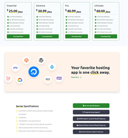 premium whmcs templates