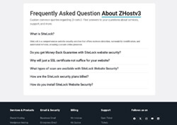 hosting provider themes