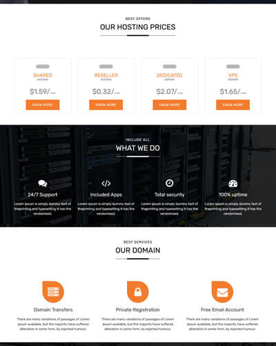 prohost wordpress theme