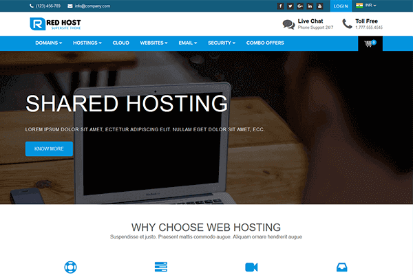 red host supersite theme